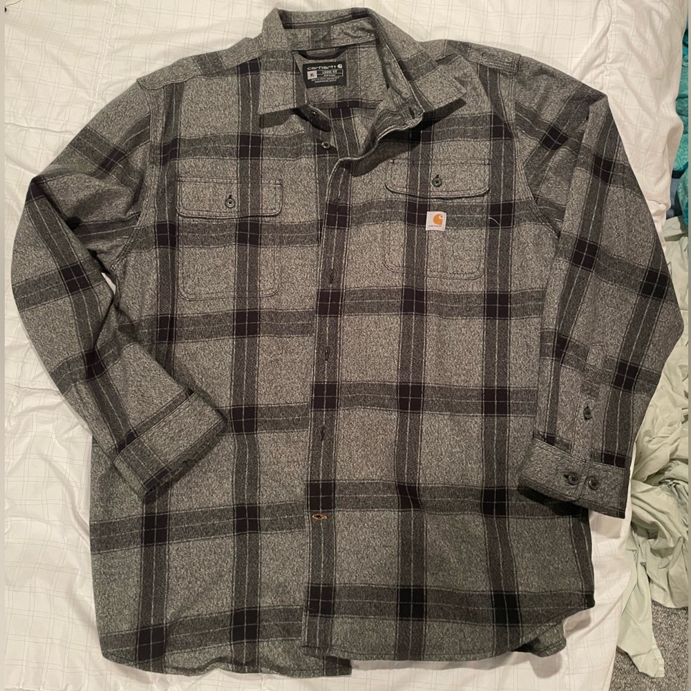 Carhartt XL flannel. Loose fit